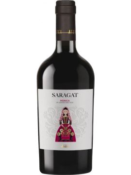 Вино Моника Ди Сарденья Сарагат Атзеи красное п/сухое 14% 0,75л