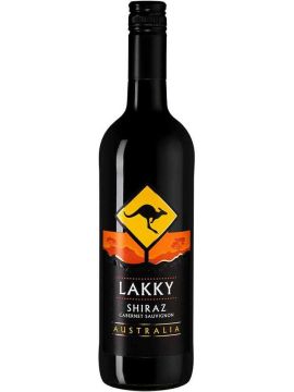 Вино Лакки Шираз Каберне Совиньон красное п/сухое 13% 0,75л