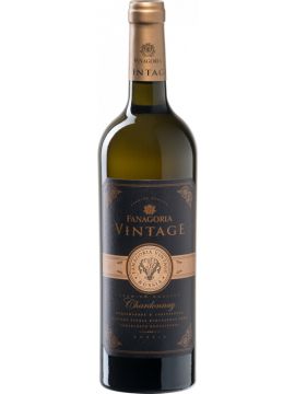 Вино Фанагория Винтаж Шардоне белое сухое 14% 0,75л