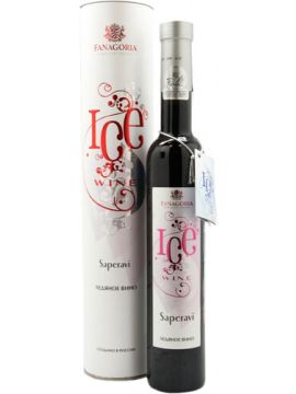 Вино Фанагория ICE WINE Саперави Ледяное Вино красное сладкое 10,5% 0,375л туба