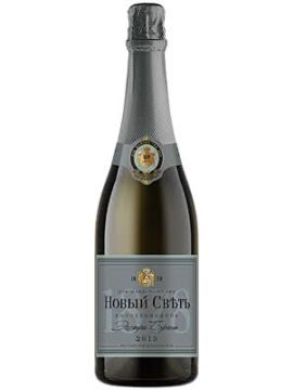Шампанское Российское Новый Свет коллекционное белое экстра брют 10,5% 0,75л
