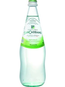 Вода Сан Кассиано минеральная негазированная 0,75л Стекло