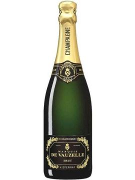 Вино Игристое Маркиз Де Возель белое брют 12,5% 0,75л