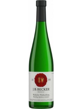 Вино Ж. Б. Беккер Валлуфер Валькенберг Рислинг Шпетлезе белое сухое 13% 0,75л