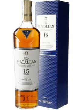 Виски Макаллан Дабл Каск 15 лет 43% 0,7л п/у