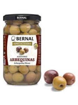 Оливки зеленые Arbequines, Bernal c/к 300г (180г)
