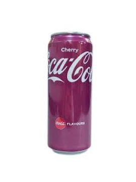 Напиток газированный Кока-Кола Черри 0,330л ж/б
