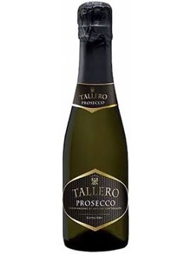 Вино Игристое Таллеро Просекко Экстра Драй белое сухое 8,5% 0,2л
