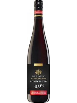 Вино б/алкогольное Доктор Зензен Дойчер Дорнфельдер красное сладкое 0% 0,75л