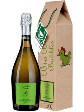 Вино Игристое Био Био Бабблс белое брют 11% 0,75л п/у