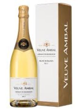 Вино Игристое Вев Амбаль Блан де Блан Брют (Креман де Бургонь) брют белое 12,5% 0,75л п/у