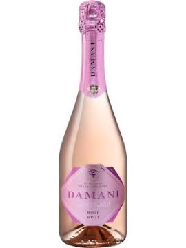 Вино Игристое Дамани розовое брют 12,5% 0,75л