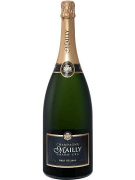 Вино Игристое Шампань Майи Брют Резерв белое брют 10,5% 1,5л