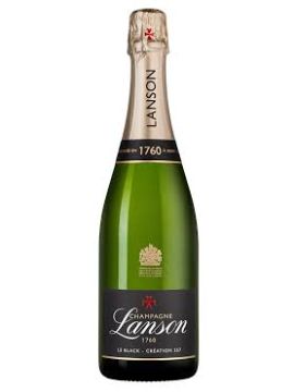 Вино Игристое Шампань Лансон Ле Блэк Креасьон Брют белое 12,5% 0,75л