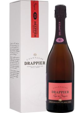 Вино Игристое Шампань Драпье Брют розовое 12% 1,5л п/у