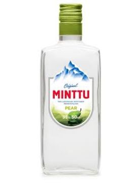 Ликер Минтту Полярная Груша со вкусом мяты и груши 35% 0,5л