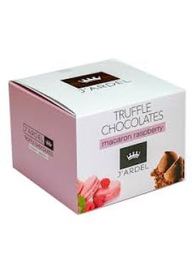 Трюфели J’Ardel с печеньем Macaron с малиной 100гр