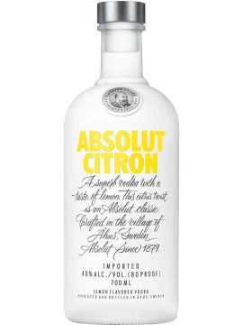 Водка Абсолют Цитрон 40% 0,7л