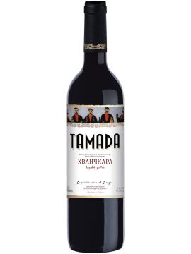 Вино Тамада Хванчкара красное п/сладкое 11% 0,75л