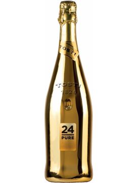 Вино Игристое Тости 24 Пьюр Гран Кюве белое брют 11,5% 0,75л