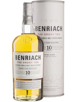 Виски Бенриах Смоки Тэн 10 лет 46% 0,7л туба