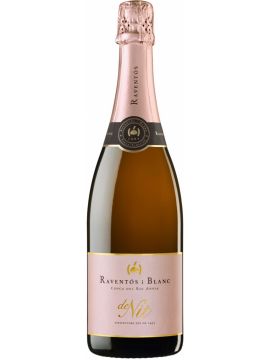 Вино Игристое Равентос и Блан Де Нит Экстра Брют розовое 12% 0,75л
