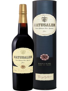 Вино Херес Гонсалес Биас Матузалем Олоросо крим ВОРС белое сладкое 20,5% 0,75л туба