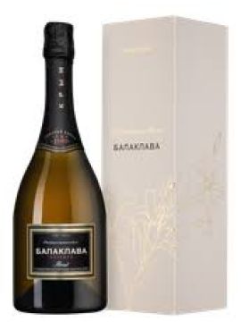 Вино Игристое Балаклава белое брют 12,5% 0,75л п/у