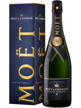 Вино Игристое Моэт и Шандон Нектар Империаль белое п/сладкое 12% 0,75л п/у