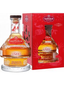 Текила Эль Дестиладор Аньехо Премиум Артесаналь 40% 0,75л п/у