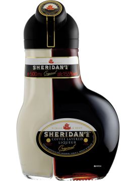 Ликер Шериданс кофейно-сливочный 15,5% 0,5л