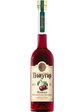Спиртной напиток Полугар Вишня 38,5% 0,5л
