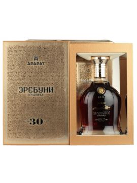 Коньяк Арарат Эребуни 30 лет 40% 0,75л п/у
