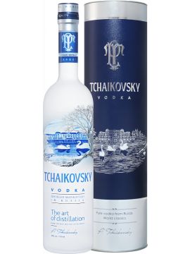 Водка Чайковский 40% 0,7л туба