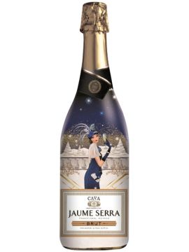 Вино Игристое Кава Жауме Серра Белое Брют 11,5% 0,75л
