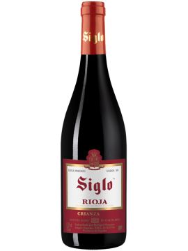 Вино Сигло Крианса (Риоха) красное сухое 13,5% 0,75л