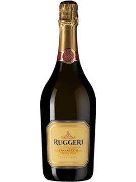 Вино Игристое Руджери Просекко Вальдобьядене Джаллоро белое сухое 11% 0,75л