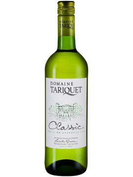 Вино Домен Тарике Классик 20/21г белое сухое 10,5% 0,75л