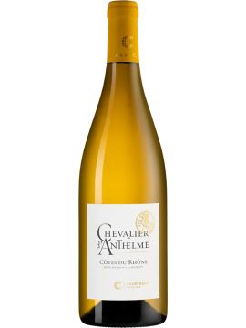 Вино Шевалье д'Антельм (Кот дю Рон) белое сухое 13,5% 0,75л