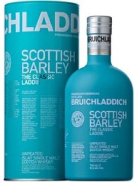 Виски Бруклади Скоттиш Барли 50% 0,7л туба
